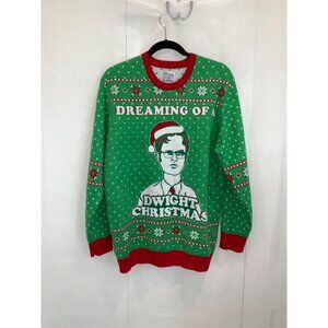 The Office Tipsy Elves "Dwight Christmas" Sweater Unisex XL